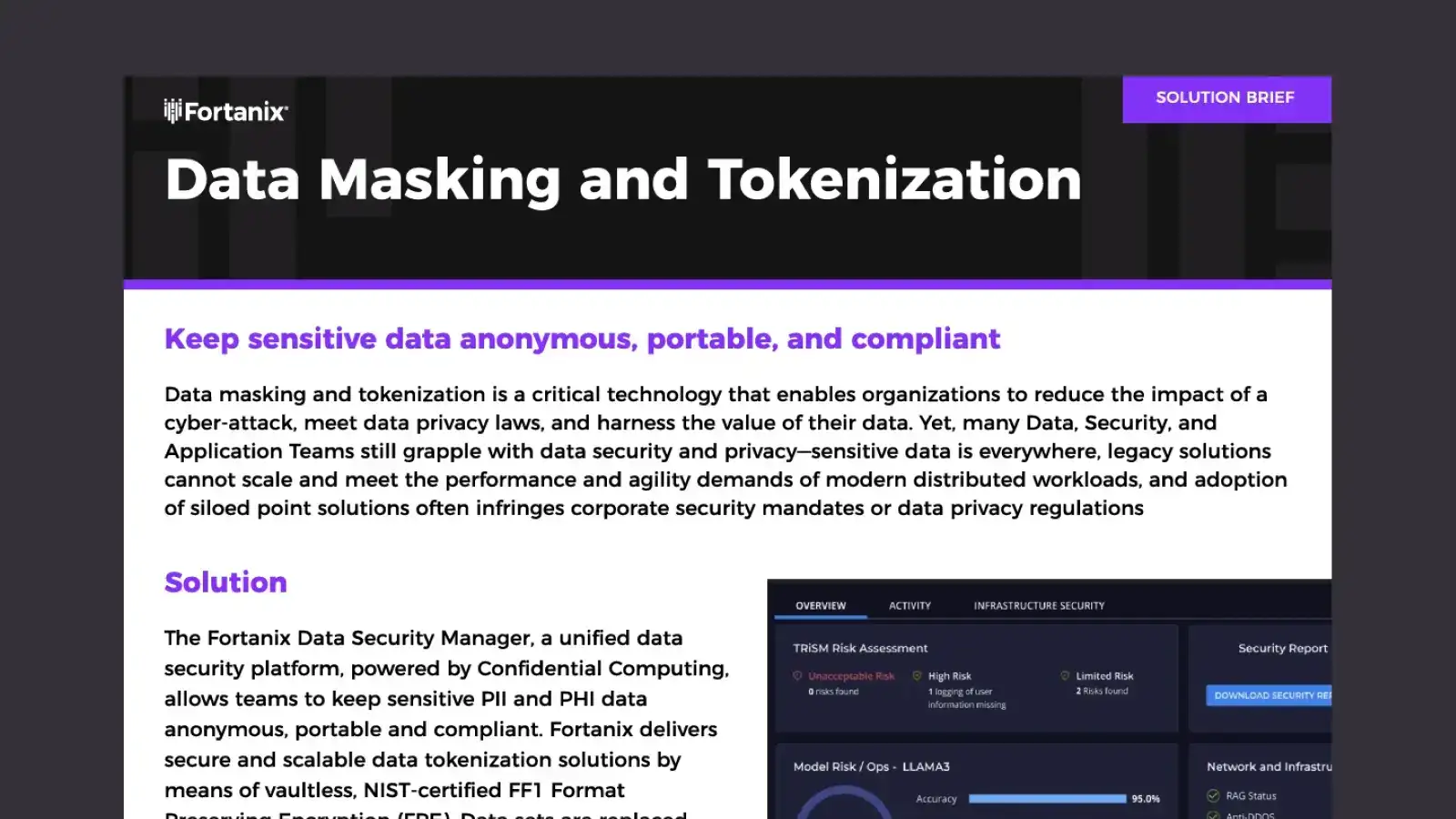 Data Masking and Data Tokenization
